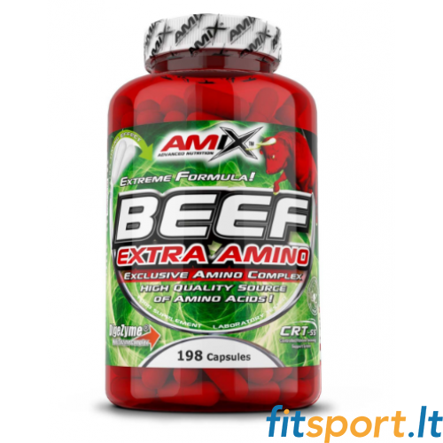 Amix Nutrition Beef Extra Amino 198 kaps.  